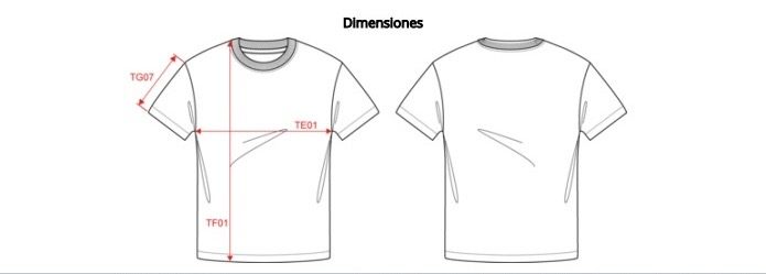 Tallas Camisetas