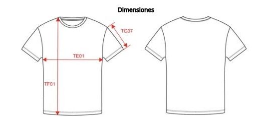 Tallas Camisetas BASE